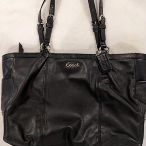 Coach leather handbag